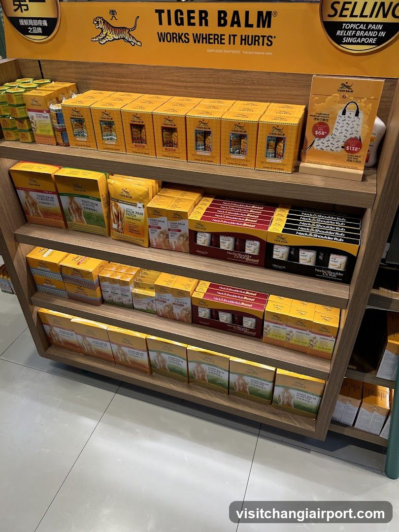 Tiger Balm Product Display