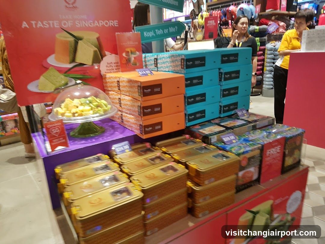 Singapore Food Display