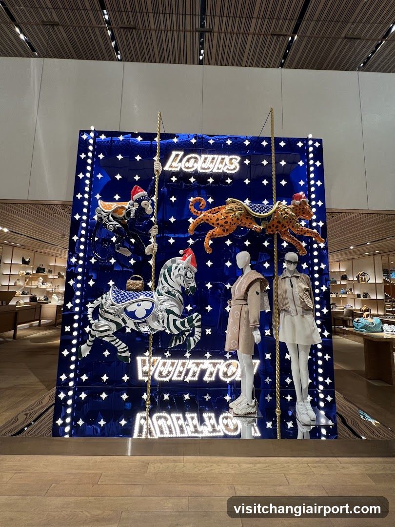 Louis Vuitton Carousel Display