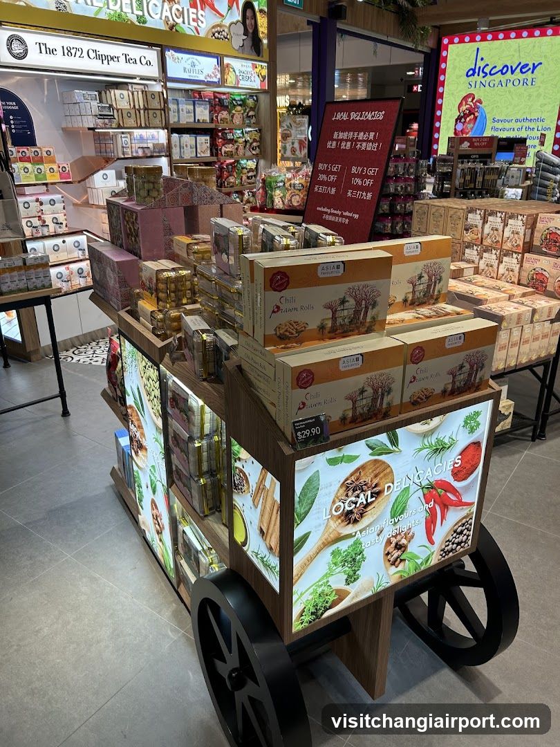 Local Delicacies Display