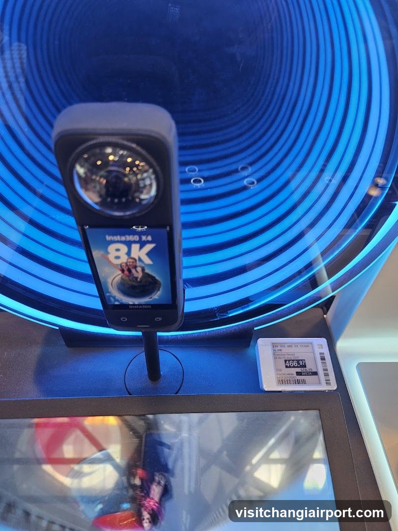 Insta360 X4 Camera Display