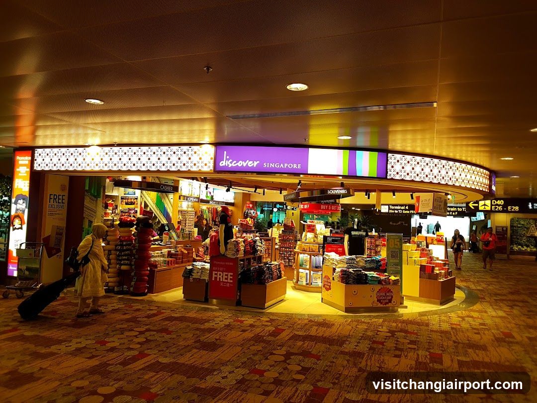 Airport Duty Free Store Interior