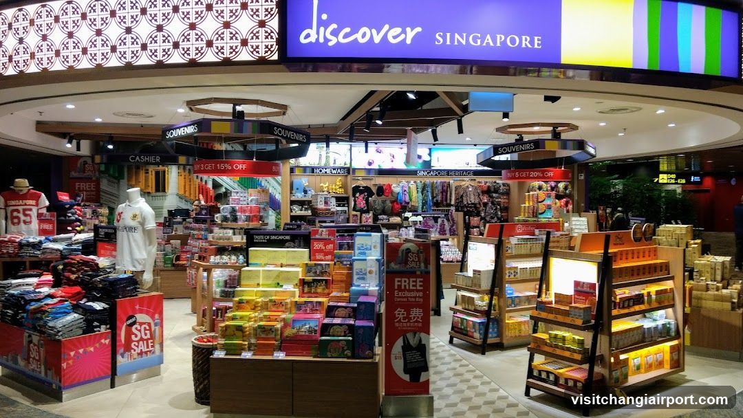 Discover Singapore Souvenir Shop Interior