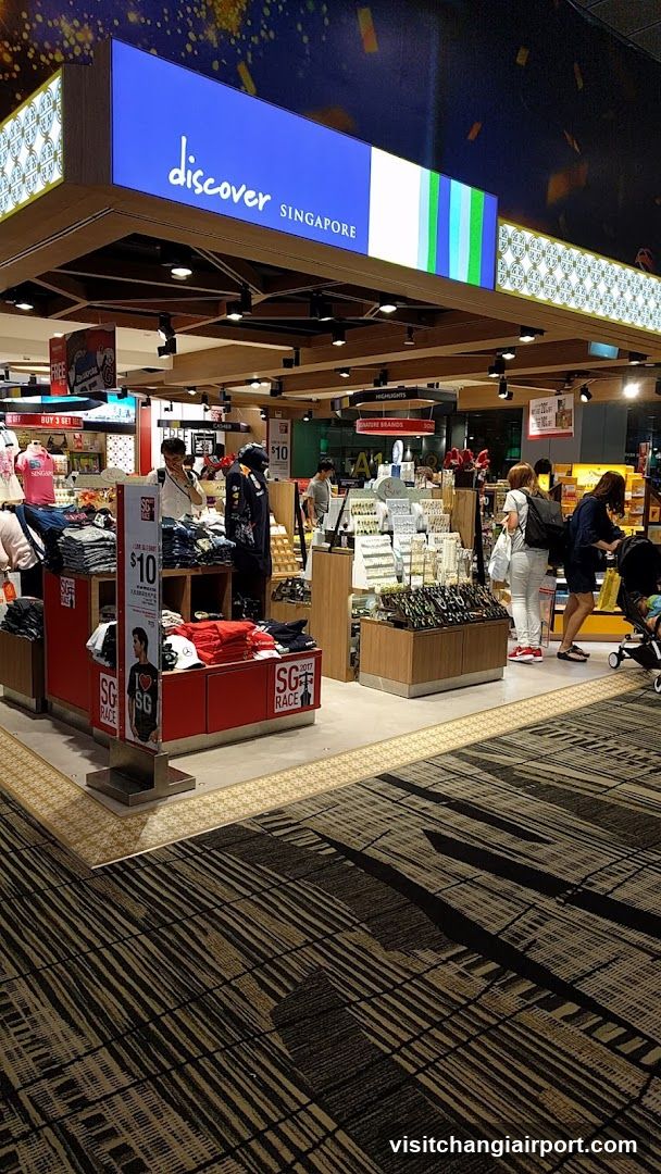 Discover Singapore Store Interior