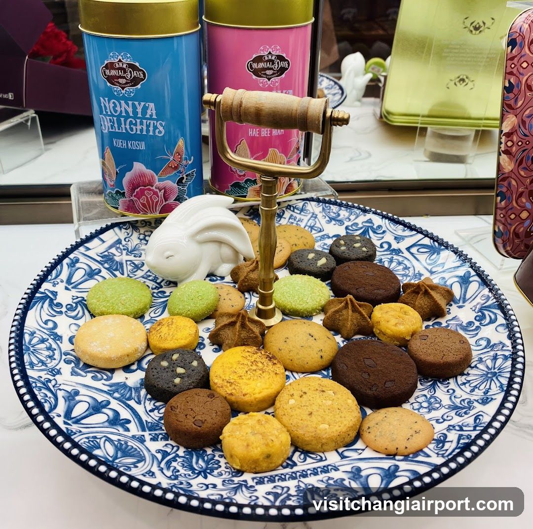 Nonya Delights Cookies Display