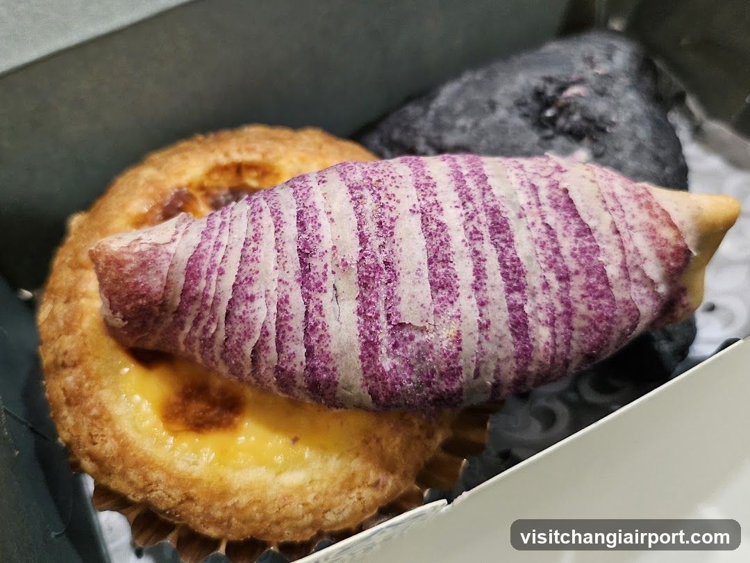 Pastries in a box
