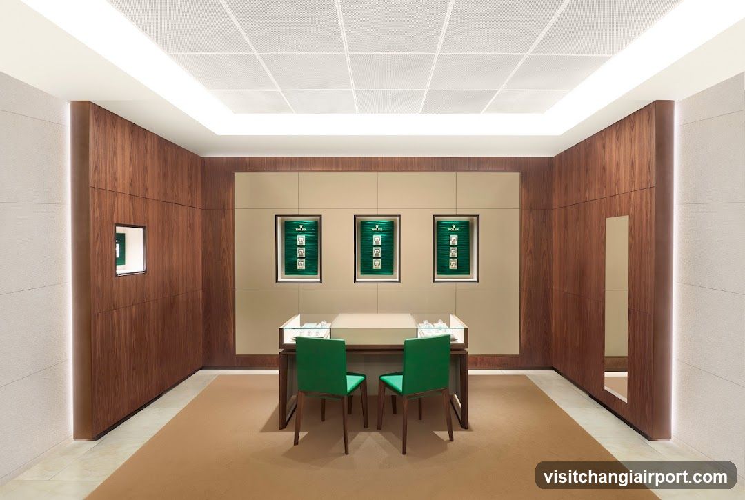 Gassan Watch Changi Airport Terminal 2 - Official Rolex Retailer