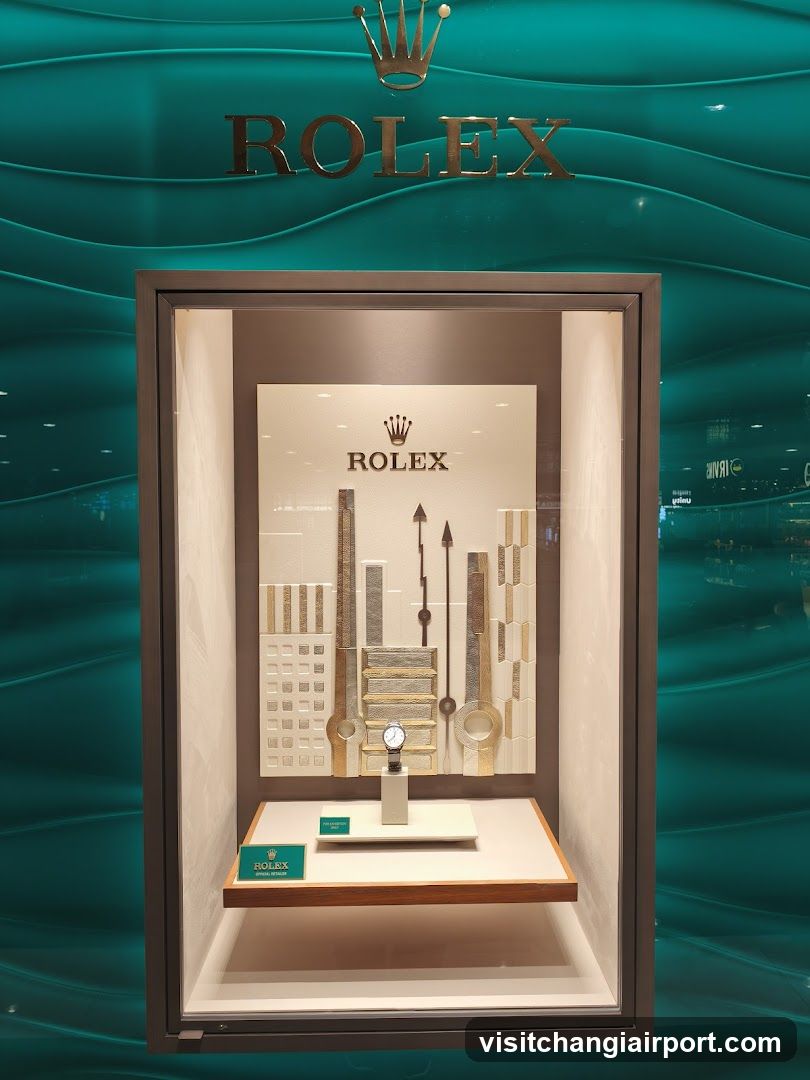 Gassan Watch Changi Airport Terminal 2 - Official Rolex Retailer