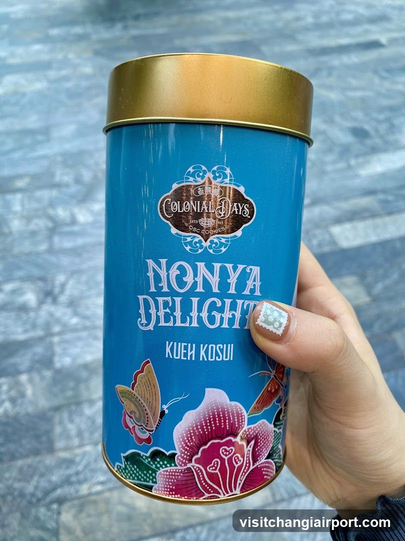Colonial Days Nonya Delight Kueh Kosui Tin