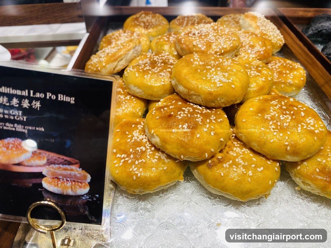 Traditional Lao Po Bing Display