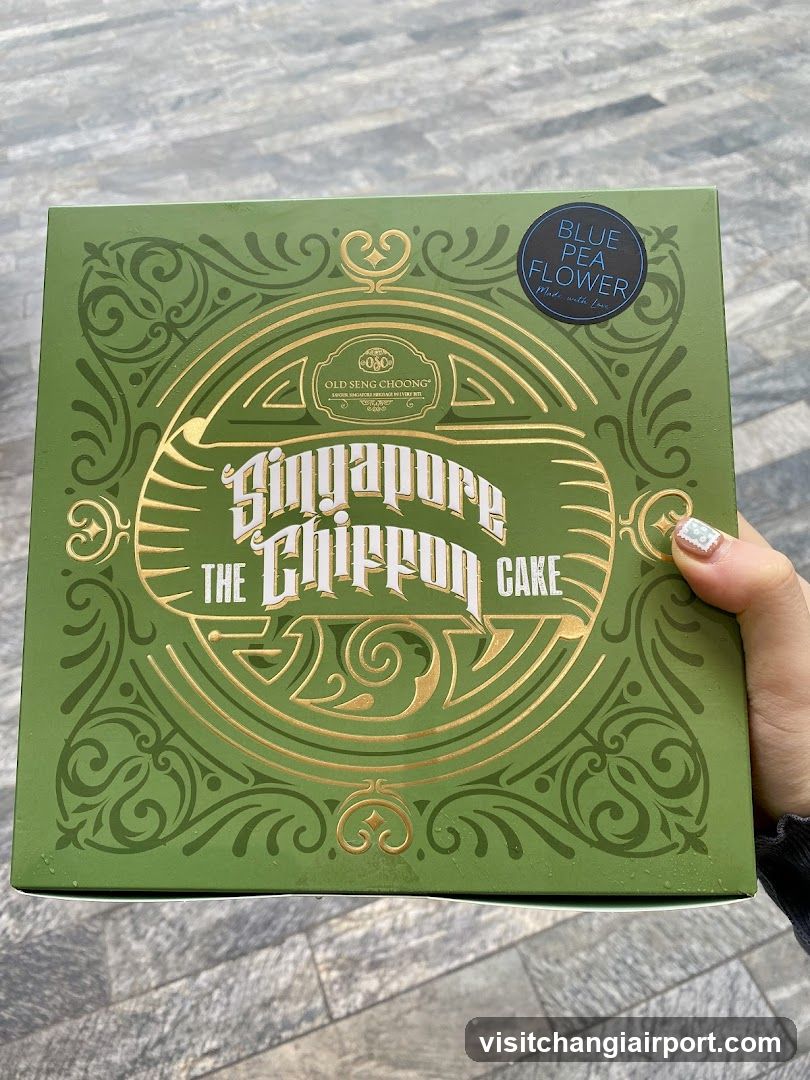 Singapore Chiffon Cake Box