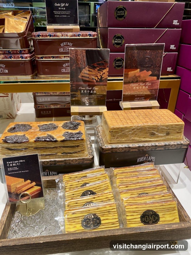 Kueh Lapis Display