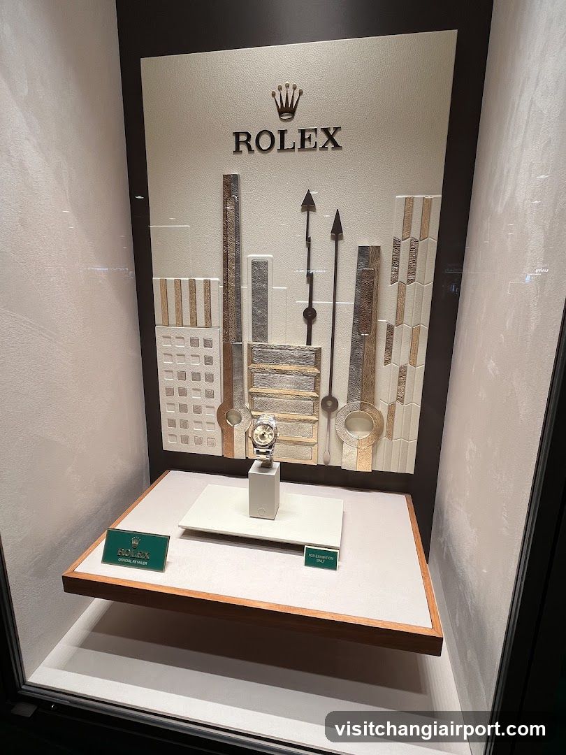 Gassan Watch Changi Airport Terminal 2 - Official Rolex Retailer