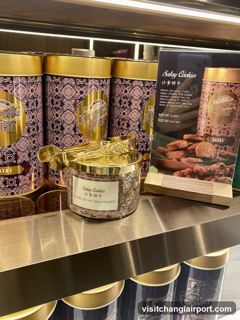 Satay Cookies Display