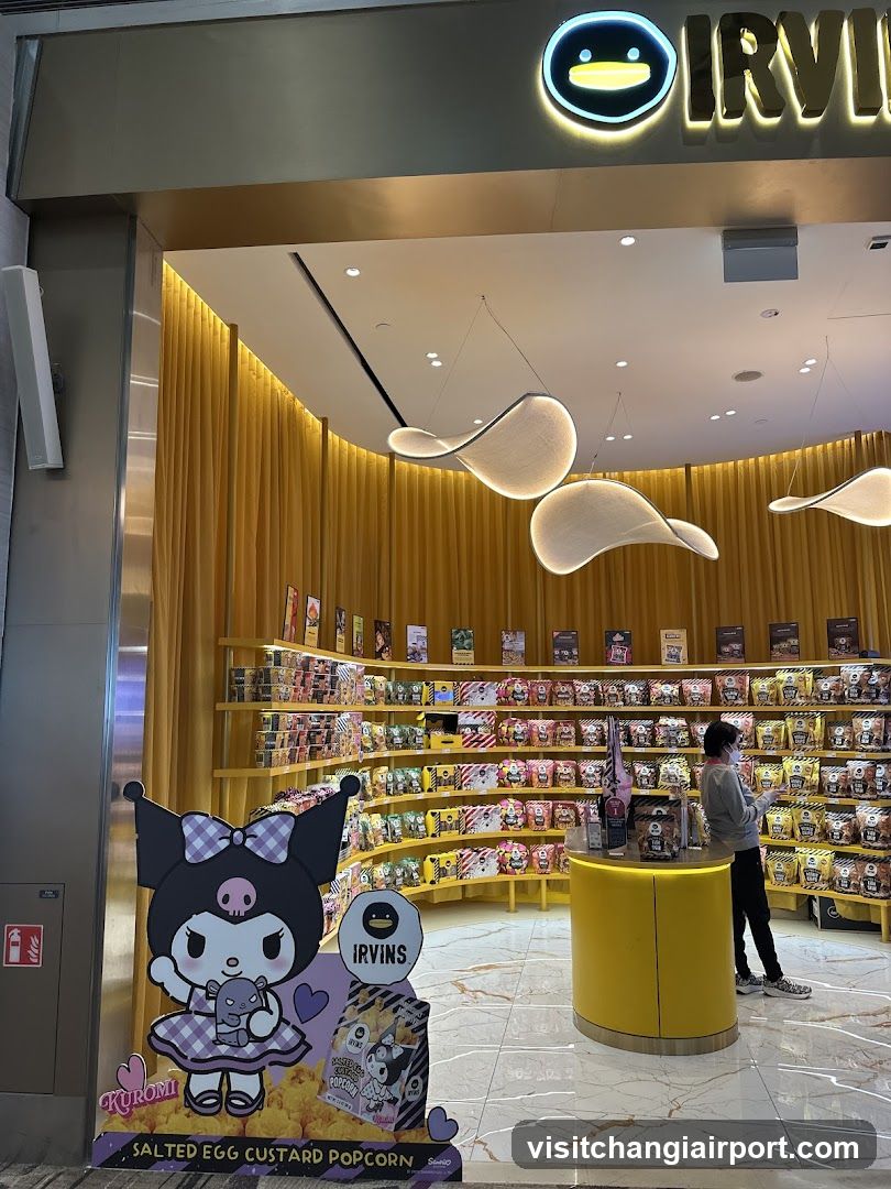 IRVINS at Changi Airport Terminal 4