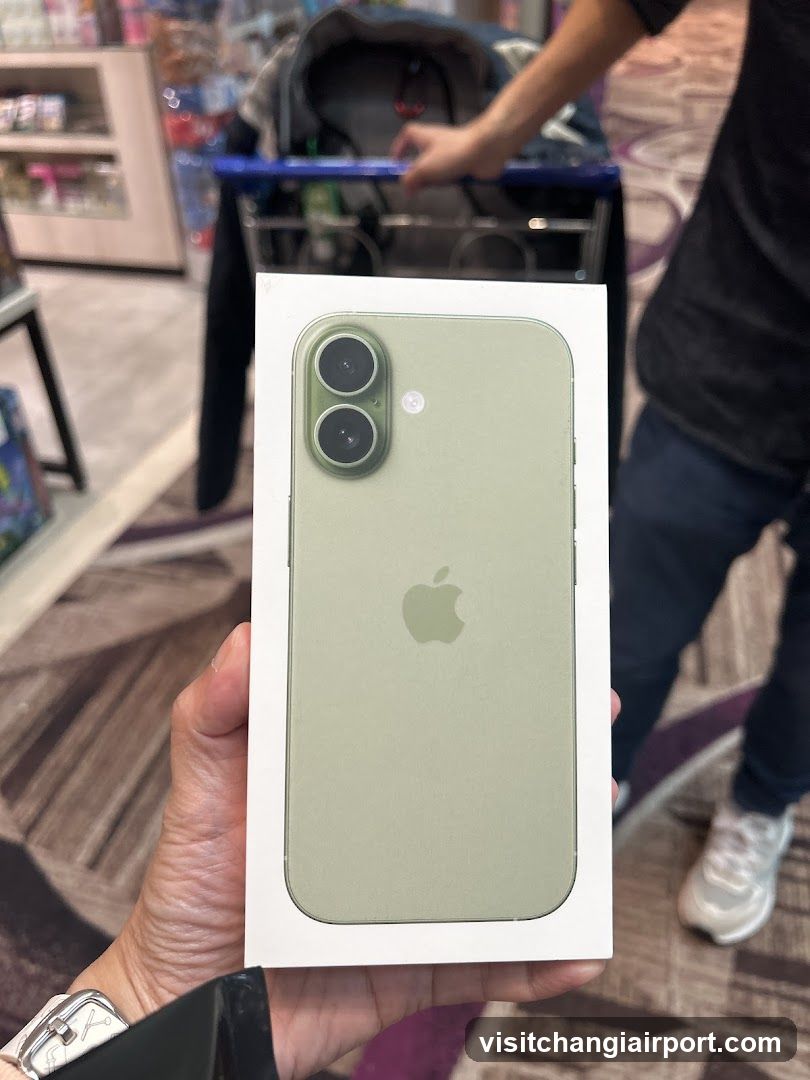 iPhone Box in Store