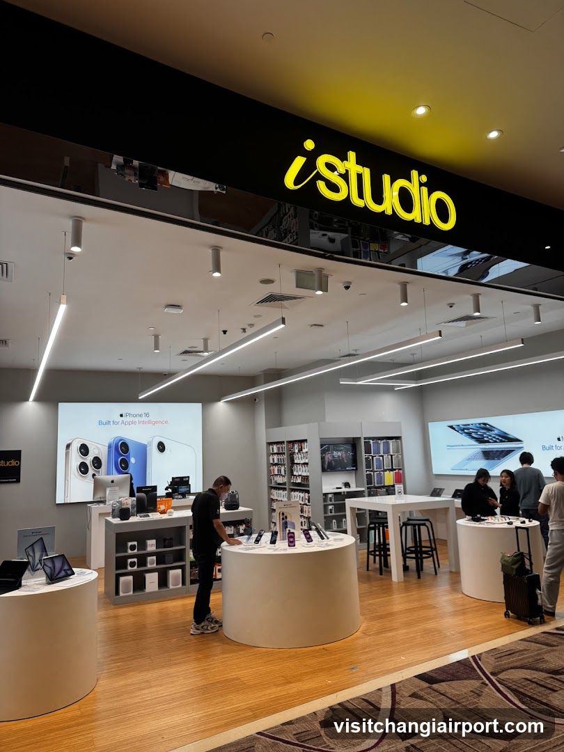 istudio electronics store interior