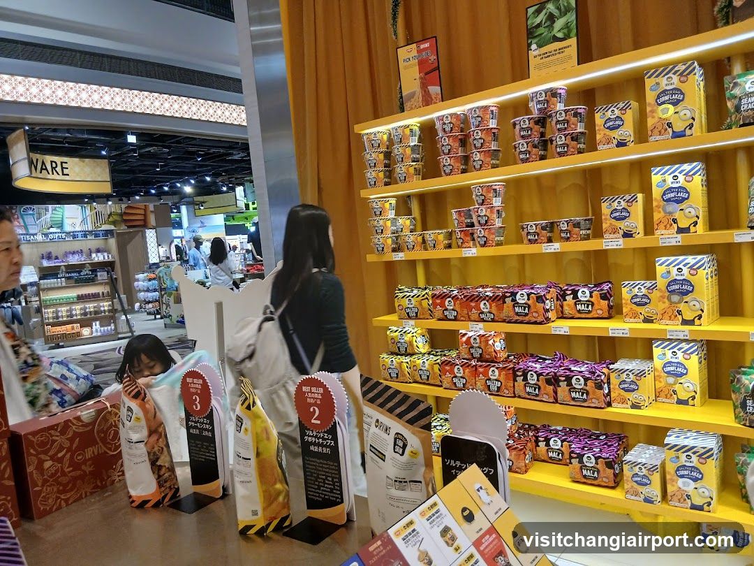 Snack Display in Store