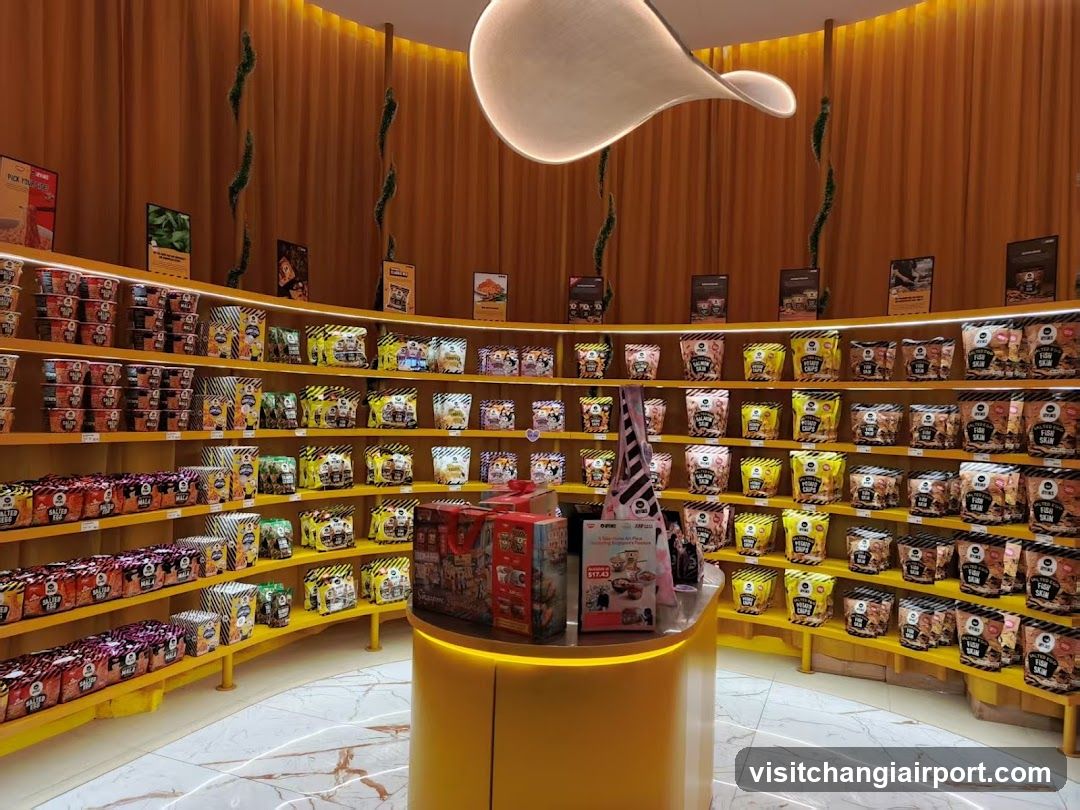 Snack Shop Interior Display