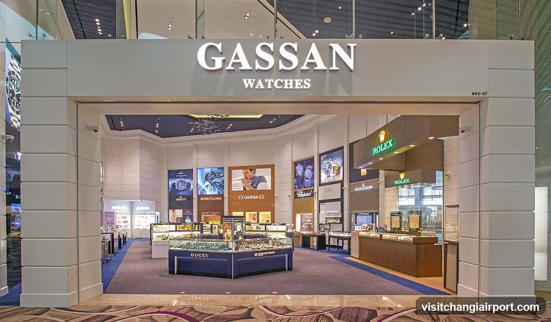 Gassan Watch Changi Airport Terminal 2 - Official Rolex Retailer