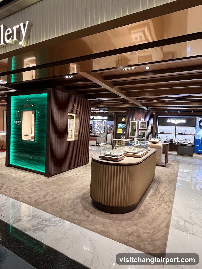Luxury Watch Store Interior