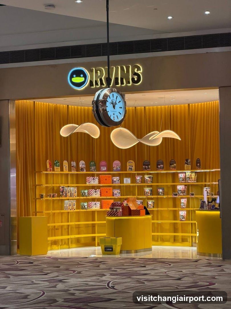 IRVINS at Changi Airport Terminal 4