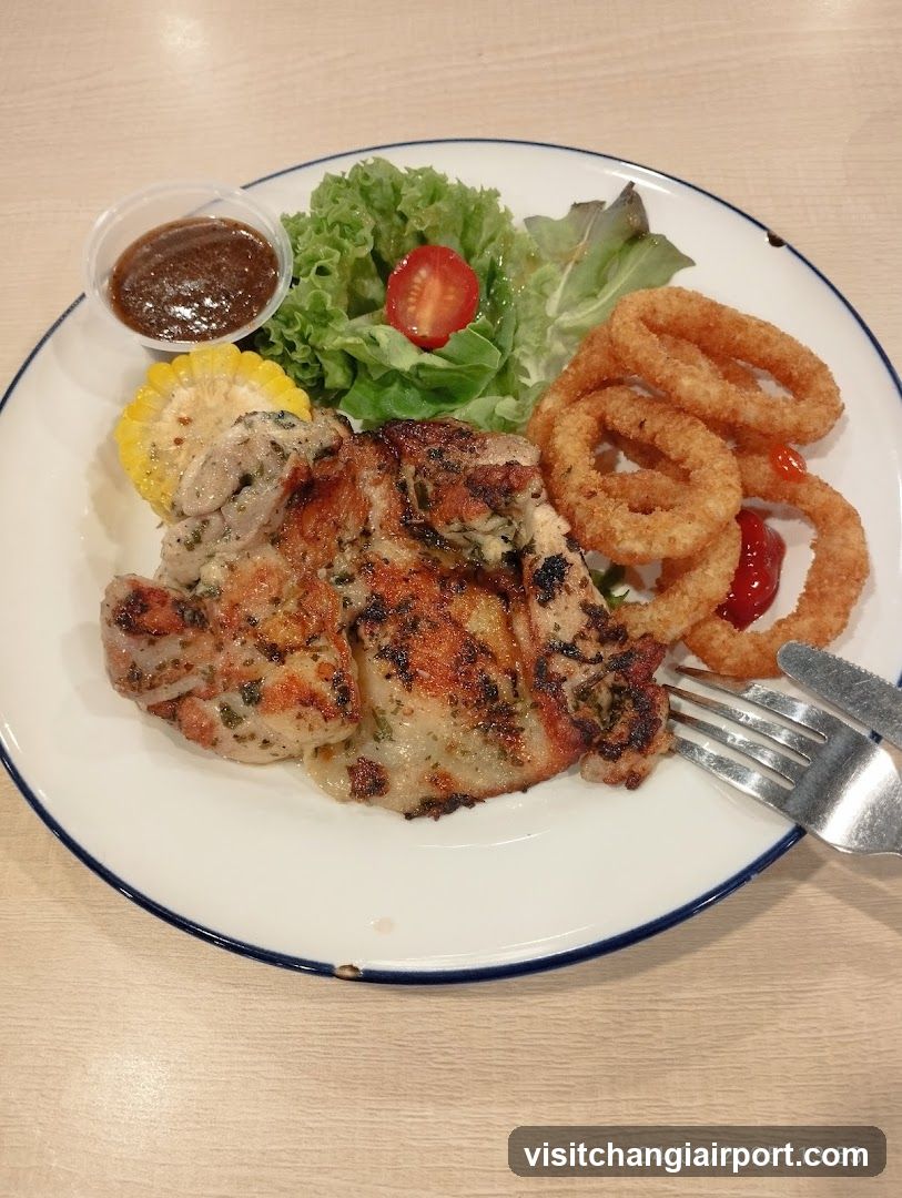 Grilled Chicken Plate with Sides