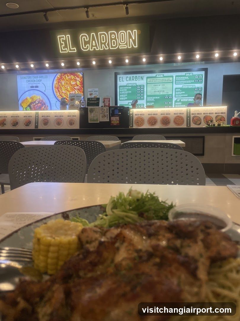 El Carbon Restaurant Interior