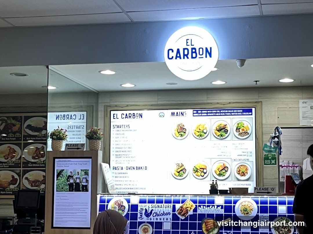 El Carbon Food Stall Interior