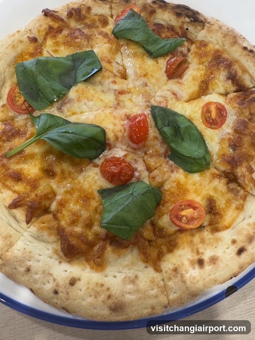 Pizza with Spinach and Cherry Tomatoes