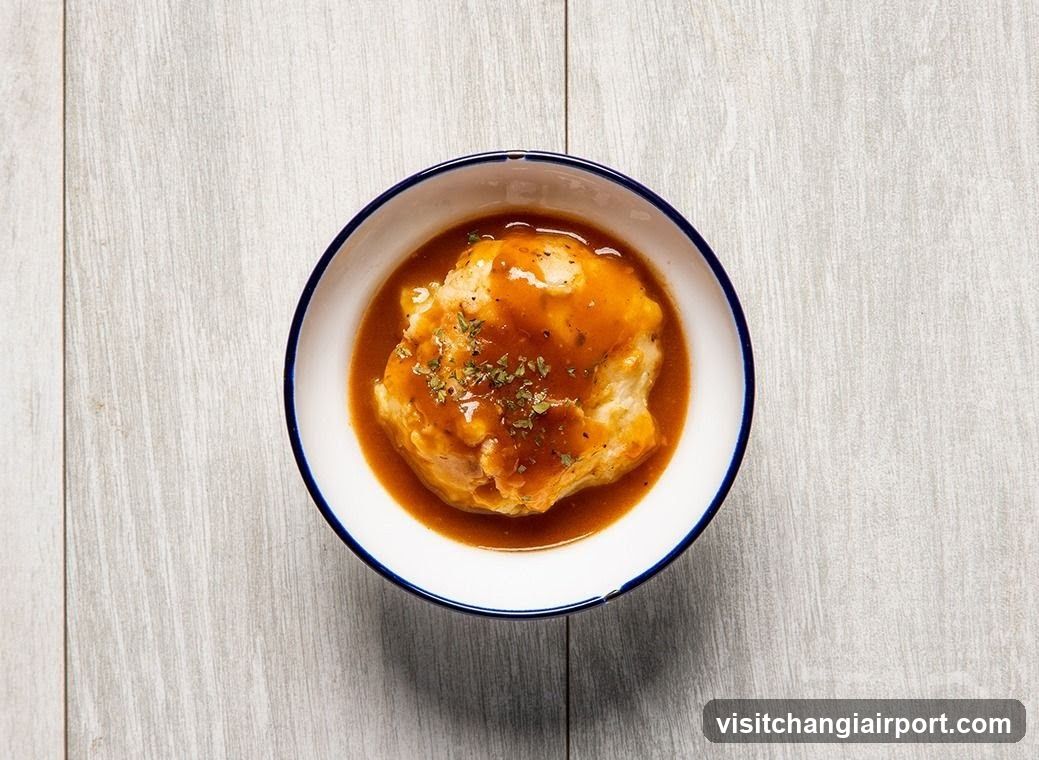 Bowl of Chicken with Gravy