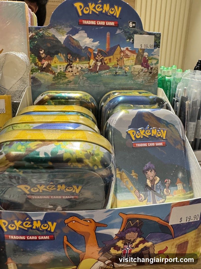 Pokemon Merchandise Display