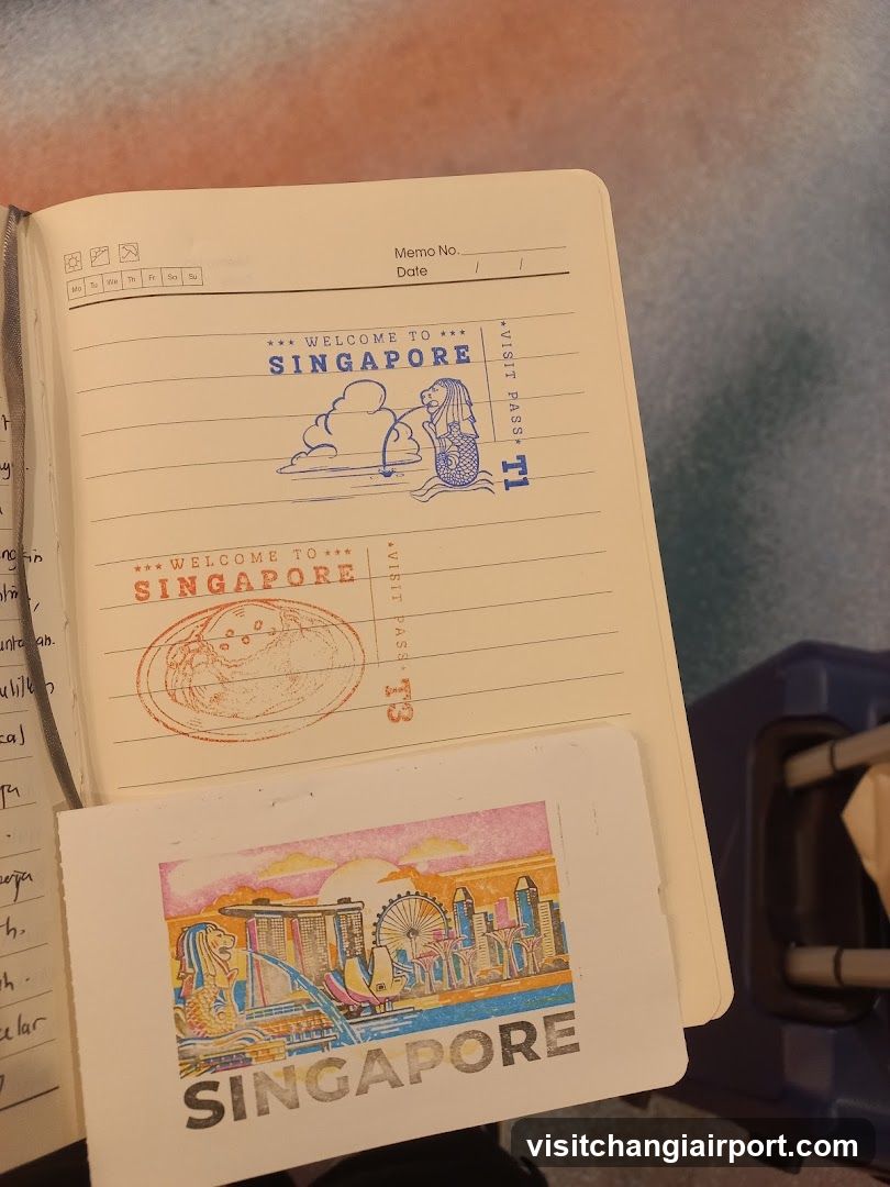 Singapore Travel Journal Page