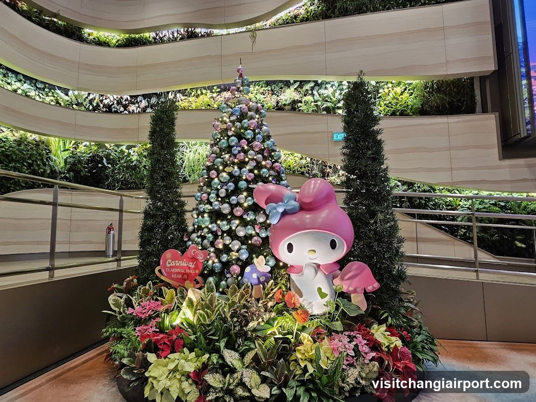 Christmas Tree Display with My Melody
