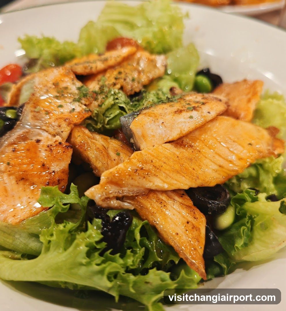 Grilled Salmon Salad