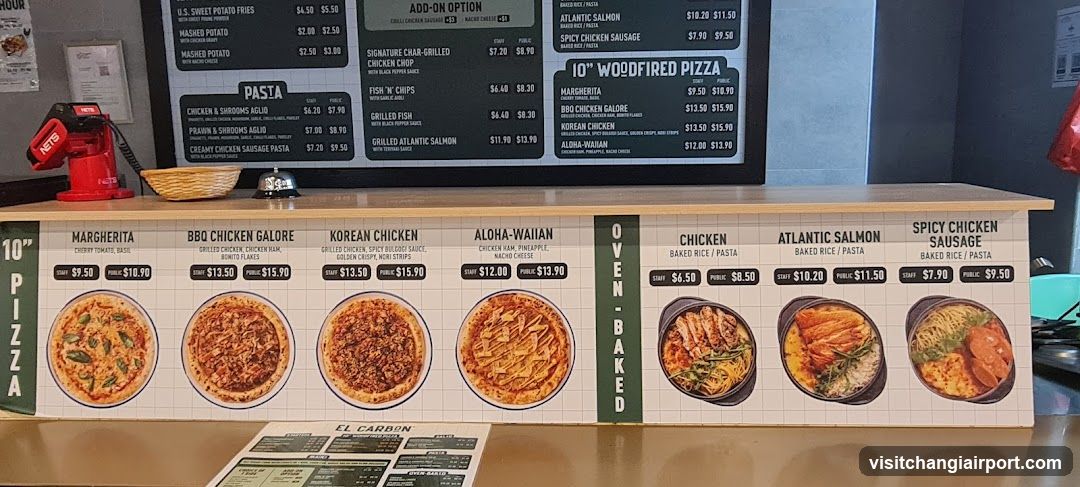 Food Menu Display