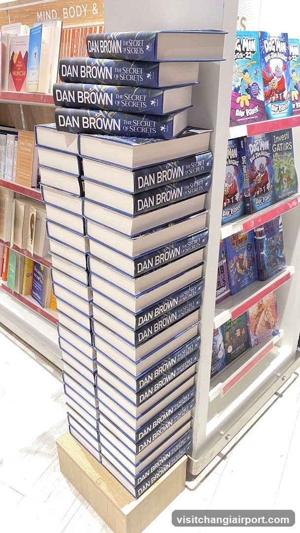 Dan Brown Book Display