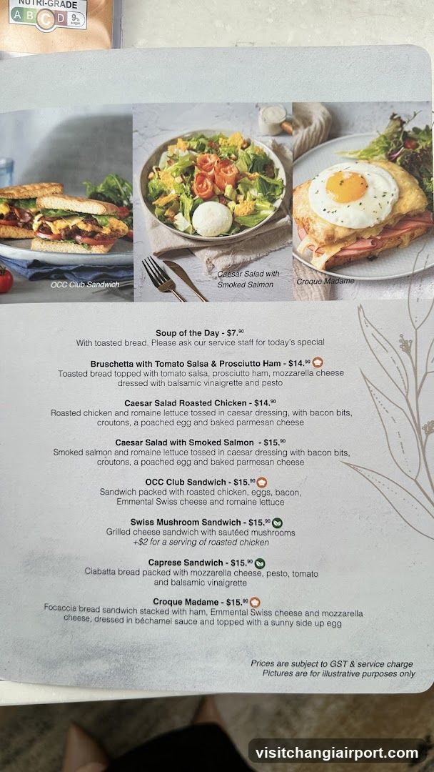 Restaurant Menu Page