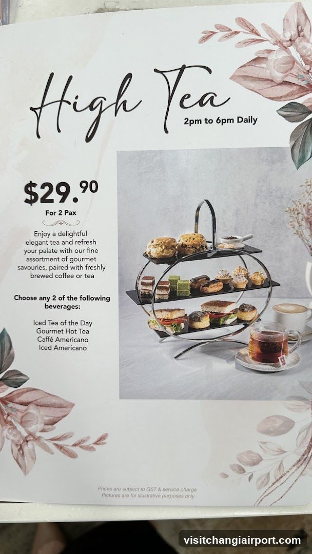 High Tea Advertisement