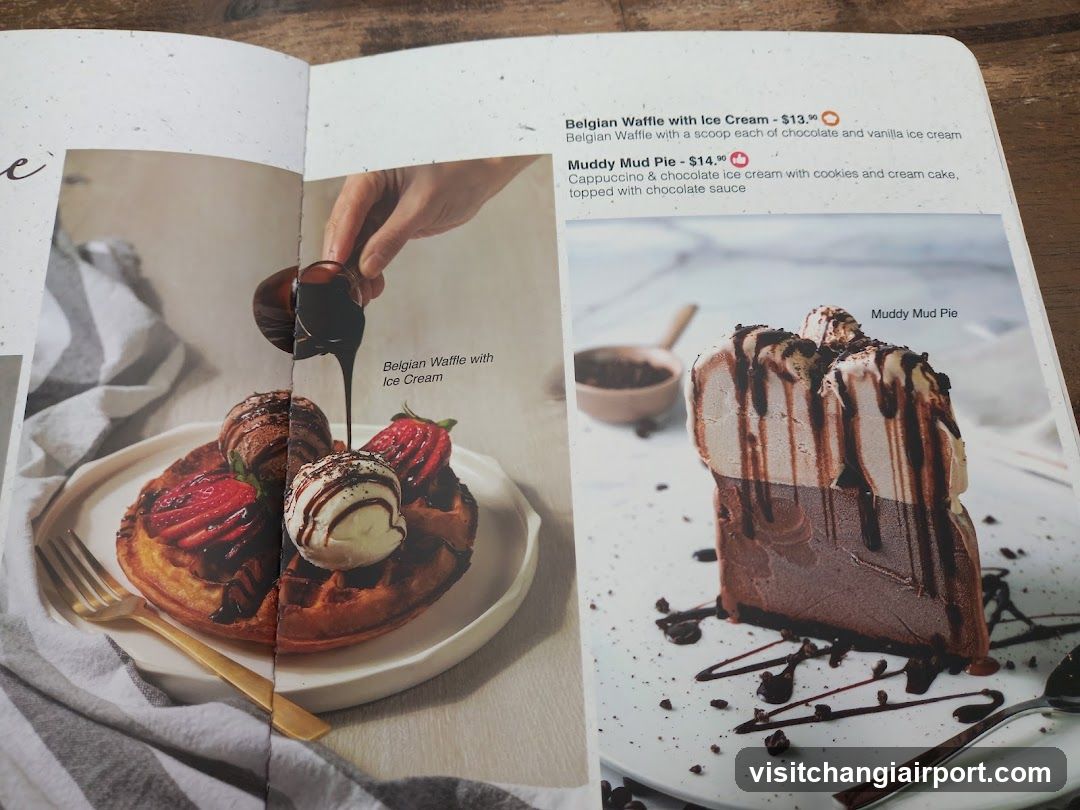 Dessert Menu Page