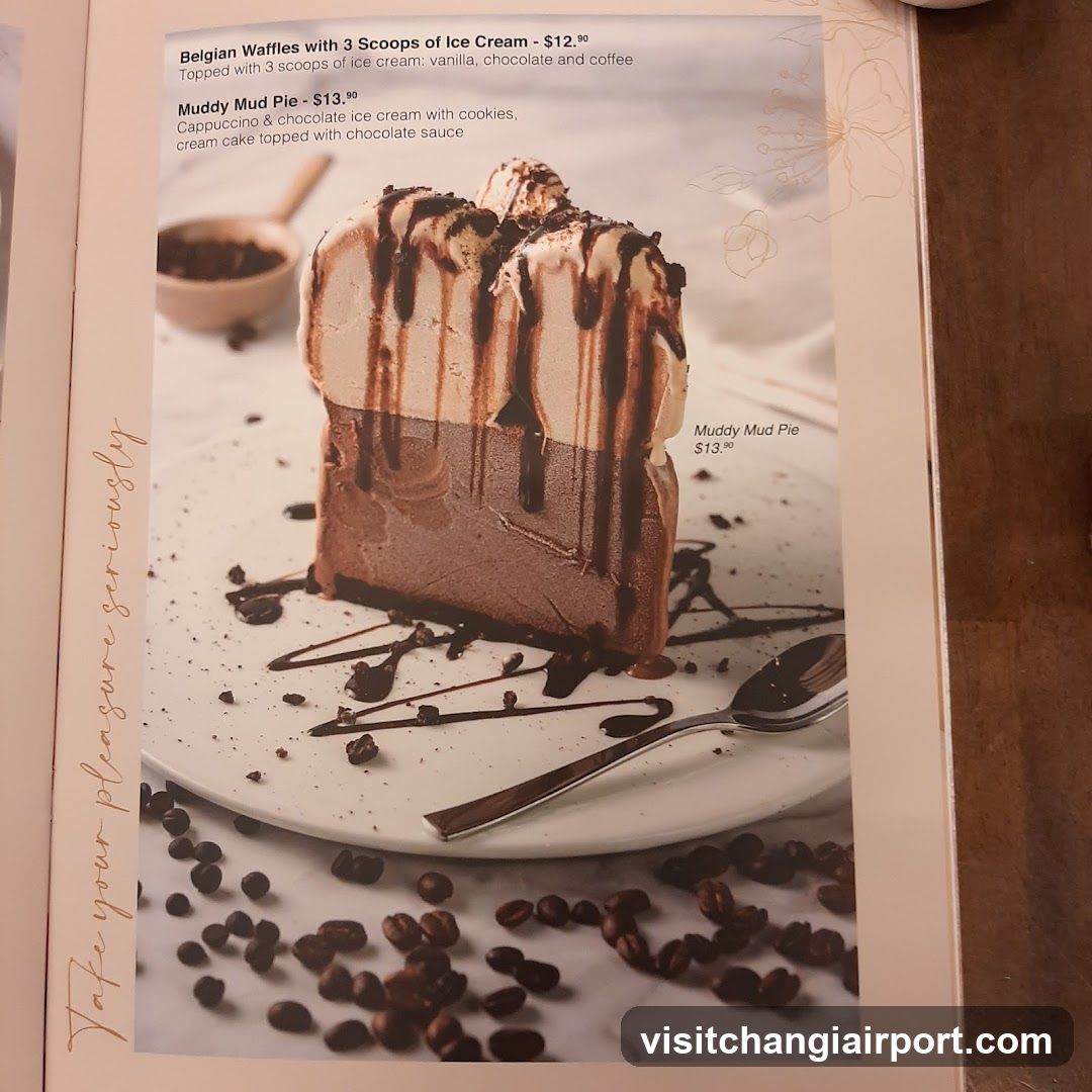 Dessert Menu Page