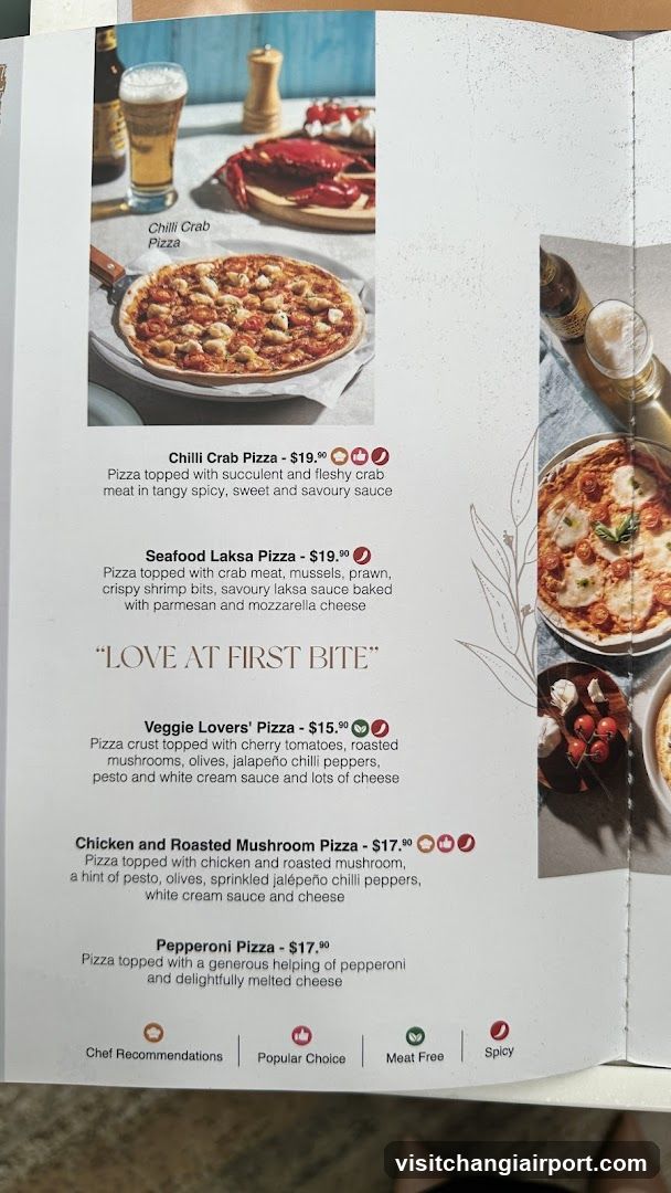 Pizza Menu Page