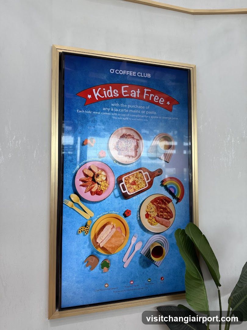 Kids Eat Free Poster