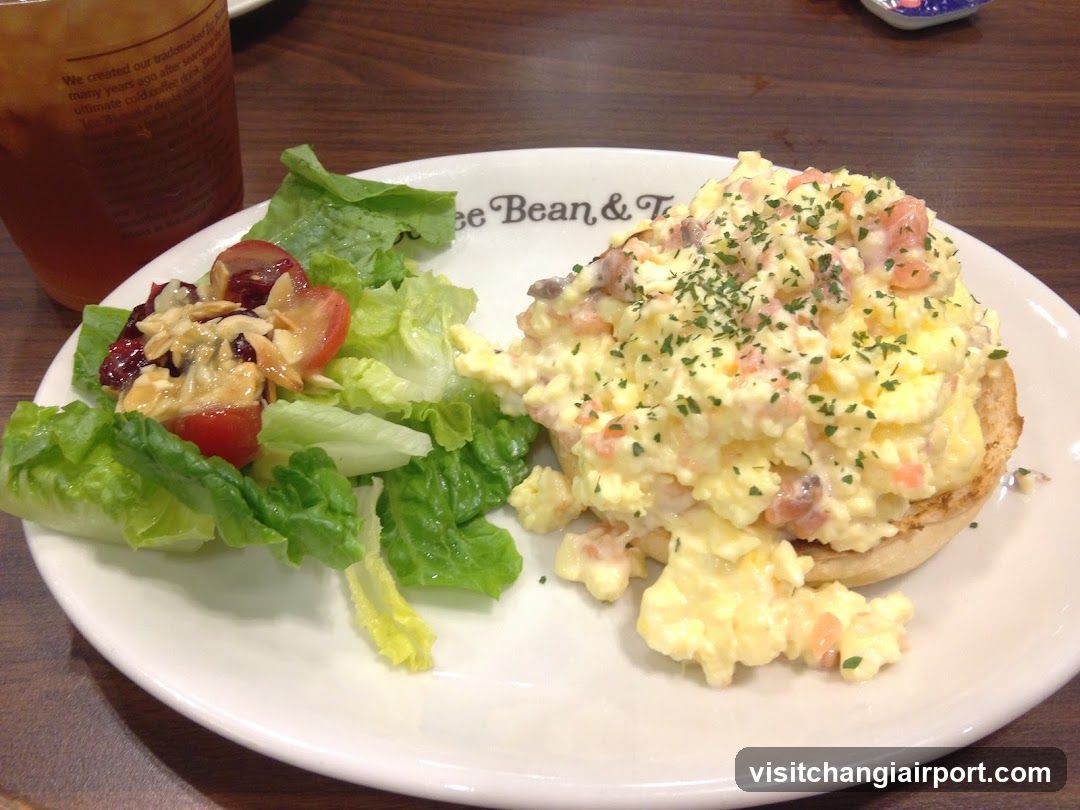 Egg Salad Sandwich with Side Salad