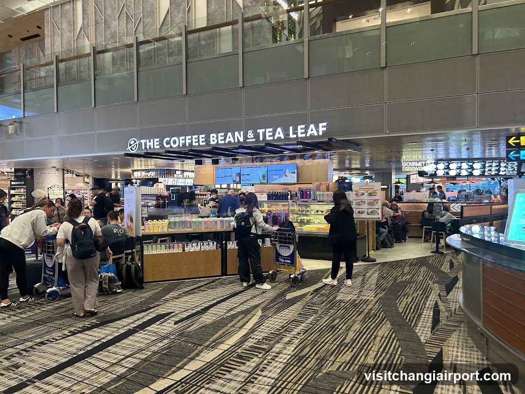 Airport Coffee Shop Interior