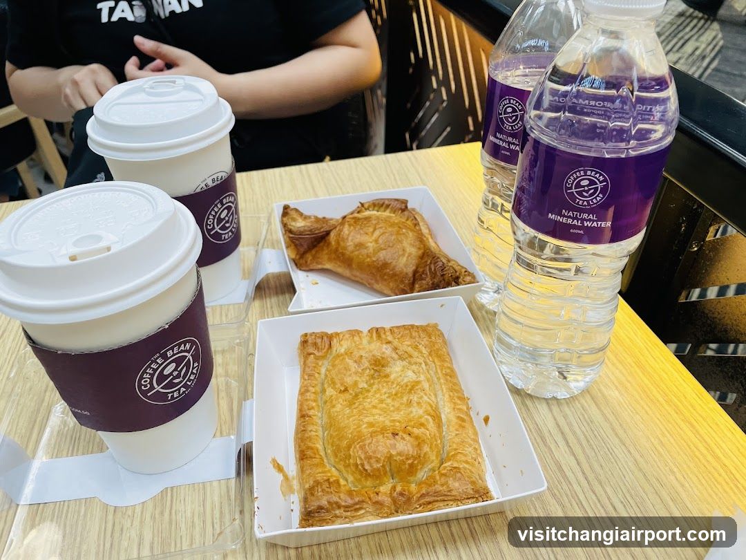 Coffee and Pastries at The Coffee Bean & Tea Leaf