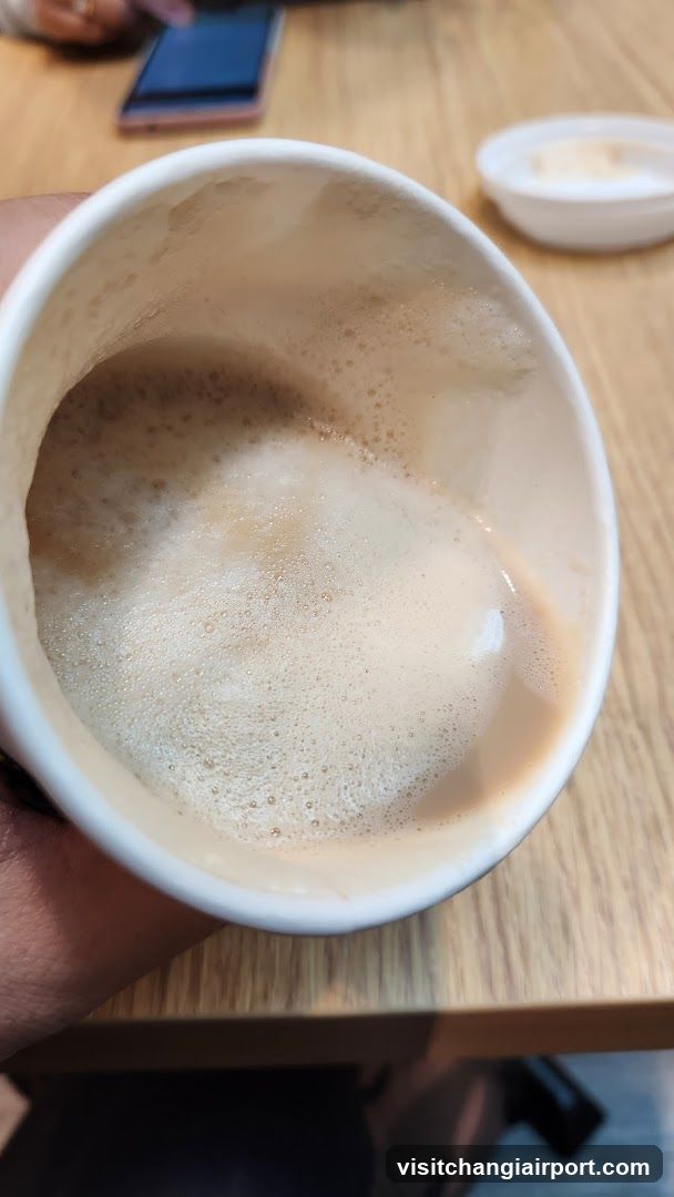 Coffee Cup with Foam