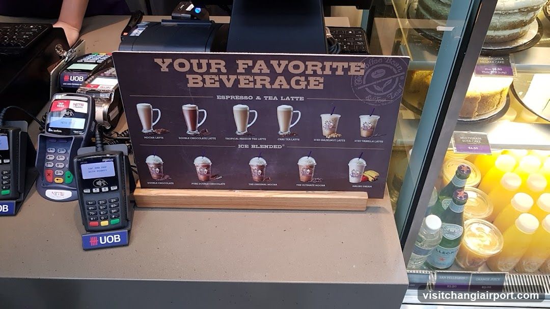 Coffee Shop Counter Display