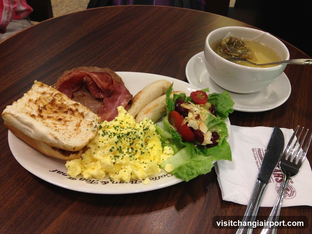 Breakfast Plate with Tea