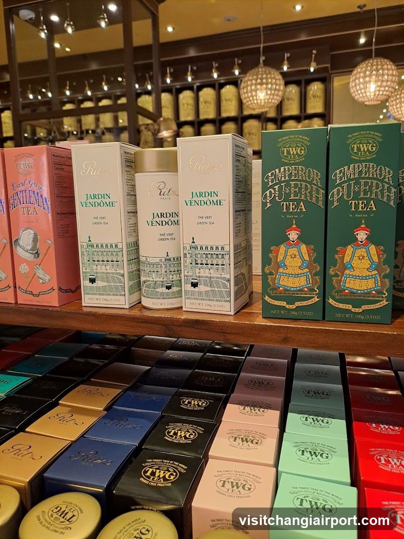 TWG Tea Shop Interior Display